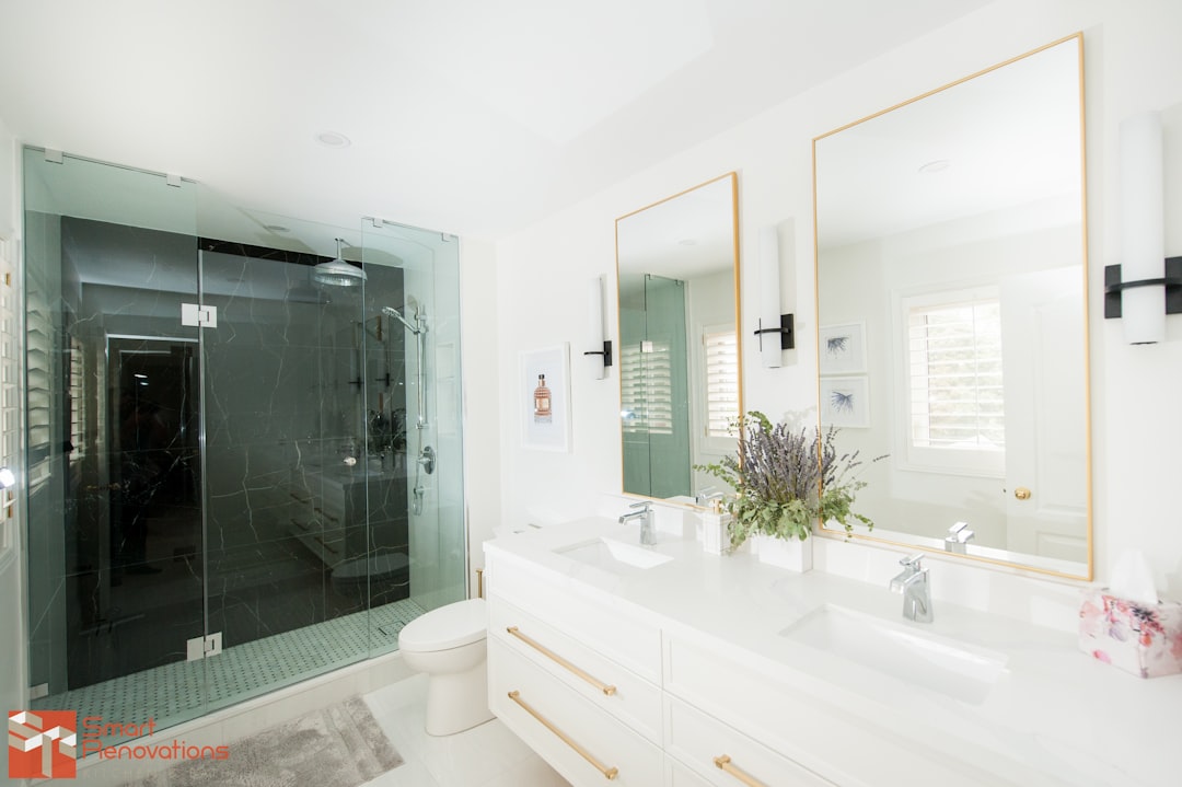 Tile and stone material choices for a Lakewood bathroom remodel